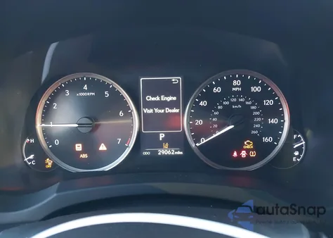 2020 Lexus Is 300 z USA, uszkodzony, nr VIN JTHD81F23L5040359